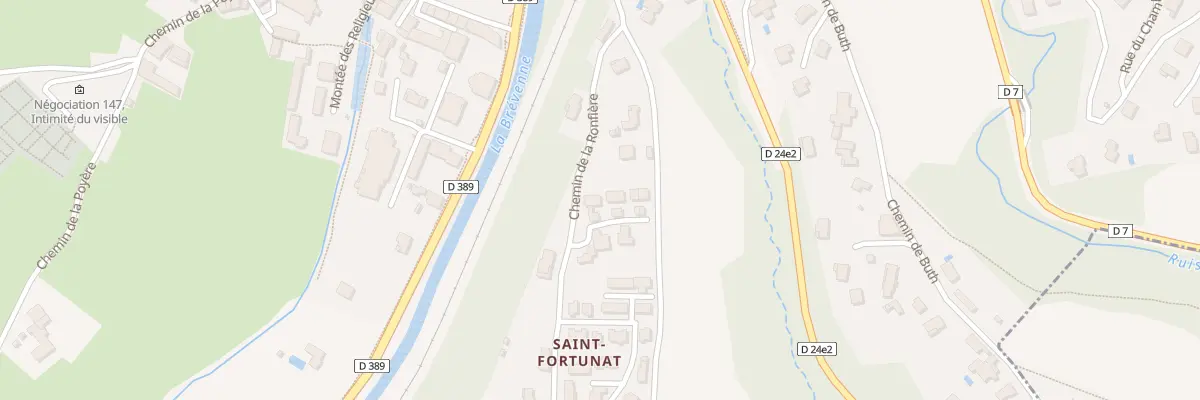 Plan du 8 Lot Le Hameau Fortunat à Sain-Bel