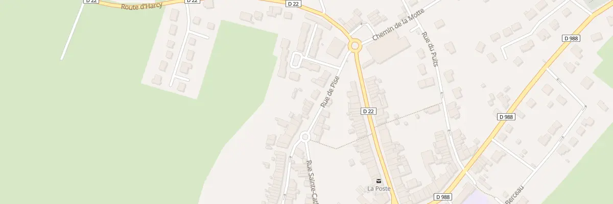 Plan du 7 Rue de Pise à Renwez