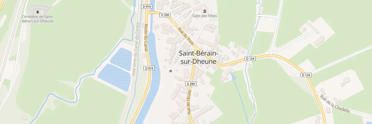 Plan du 14 Pl de l’Eglise à Saint-Bérain-sur-Dheune