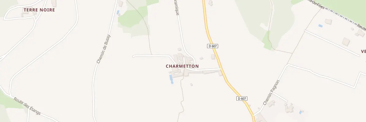 Plan du 5049 Charmetton à Moiré