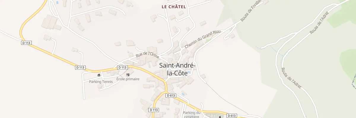 Plan du 5056 Le Bourg à Saint-André-la-Côte