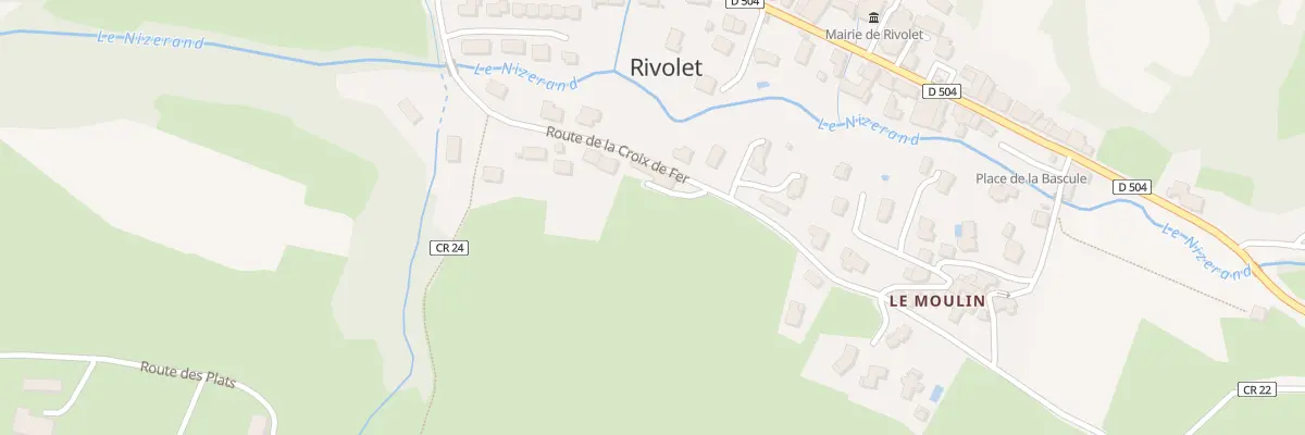 Plan du 5090 Le Pinay à Rivolet