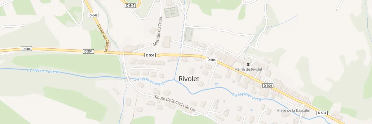 Plan du 489 Rue des Écoliers à Rivolet