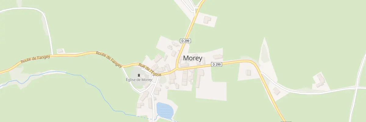 Plan du 5018 Rte de Saint-Bérain à Morey