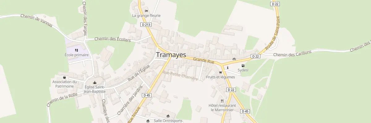 Plan du 4 Rue Grande Rue à Tramayes