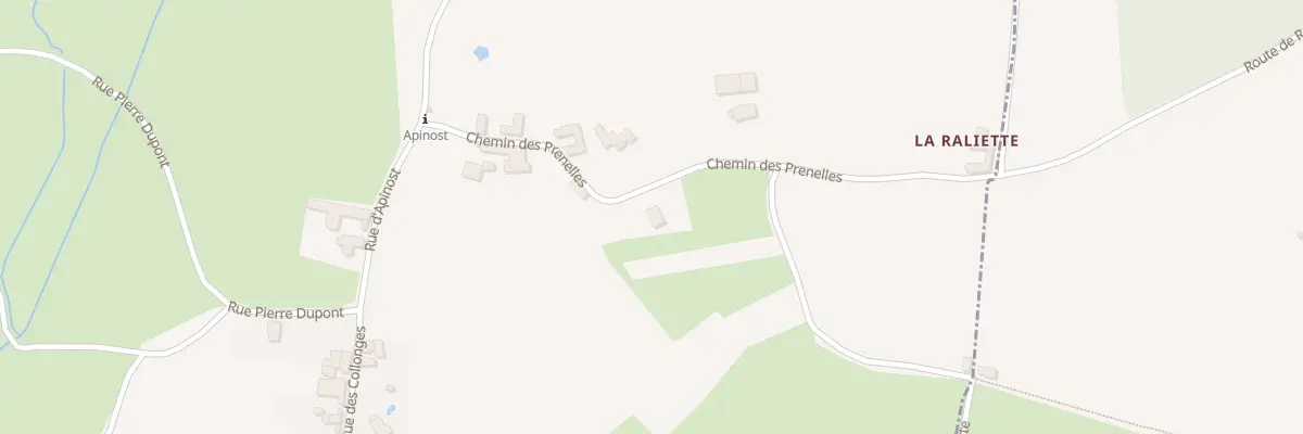 Plan du 180 Che des Prenelles à Bully