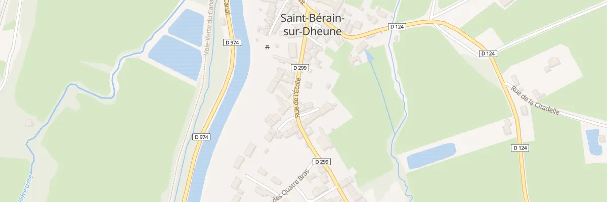 Plan du 9 Cour du Relais à Saint-Bérain-sur-Dheune
