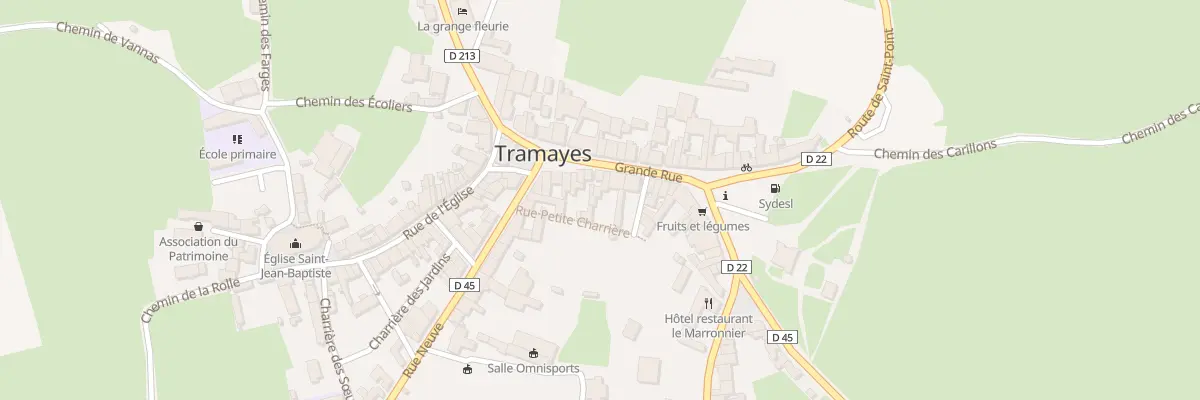 Plan du 5016 Rue Principale à Tramayes