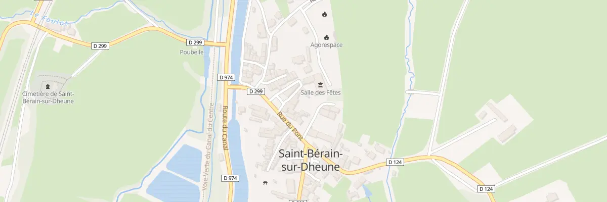 Plan du 8 Pl du Lieutenant des Brunes à Saint-Bérain-sur-Dheune