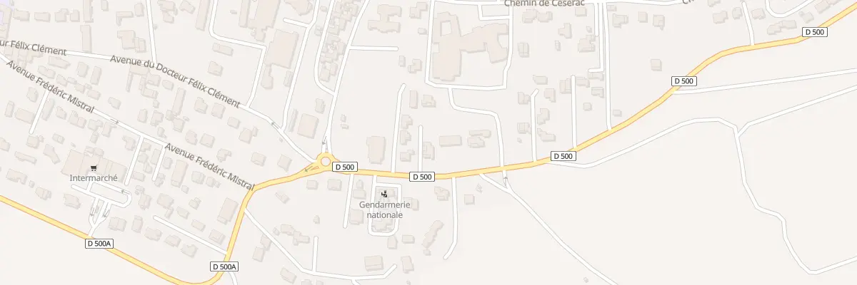 Plan du 5892 Av du 8 Mai 1945 à Montfrin
