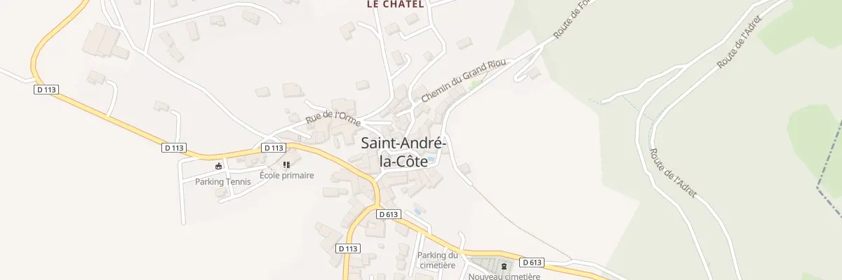 Plan du 5094 Le Bourg à Saint-André-la-Côte