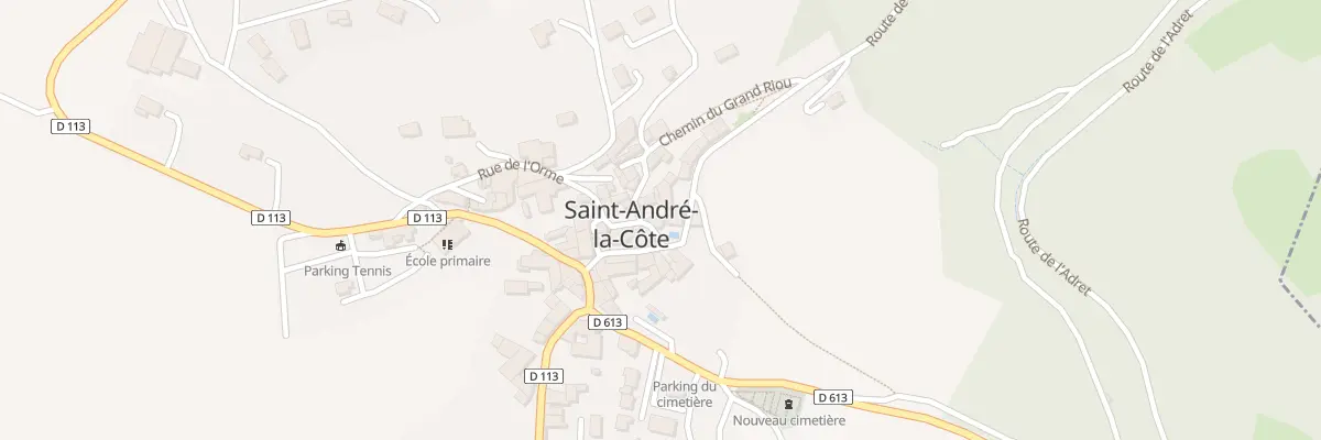 Plan du 5003 Mte du Chatel à Saint-André-la-Côte