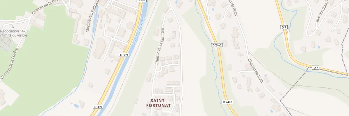 Plan du 5 Lot Le Hameau Fortunat à Sain-Bel