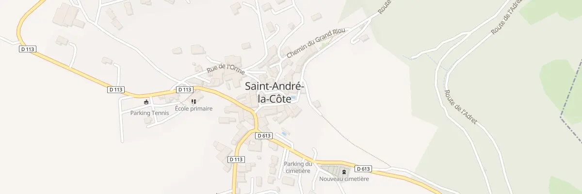 Plan du 5037 Le Bourg à Saint-André-la-Côte