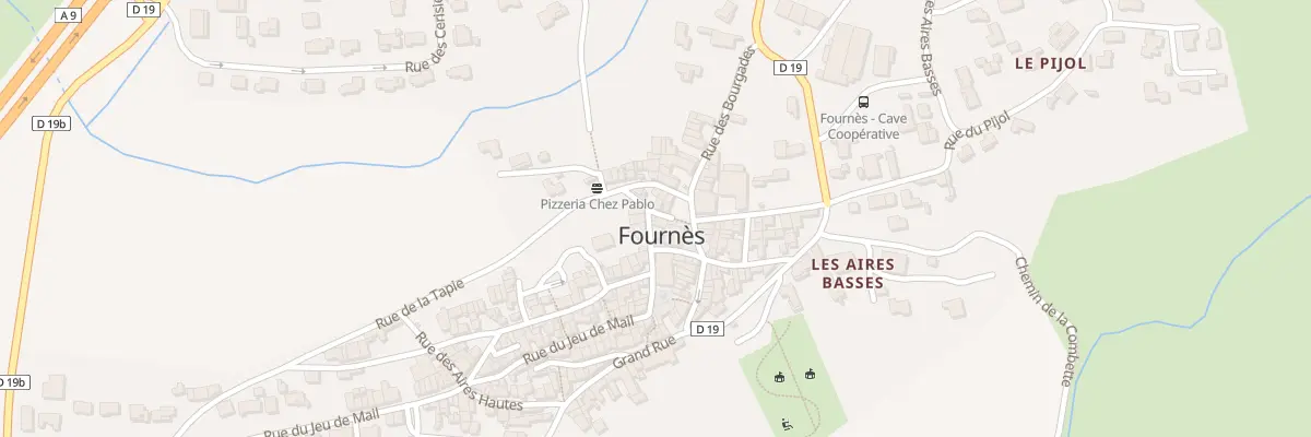 Plan du 4 Rue de l’Endronne à Fournès