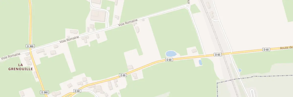 Plan du 14 Voie Romaine à Saint-Clément-sur-Guye