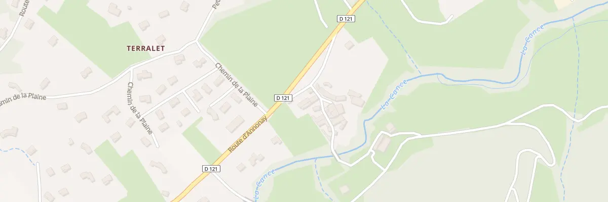 Plan du 5014 Plats à Villevocance