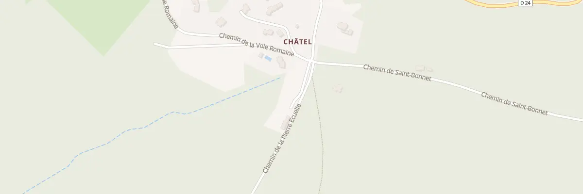 Plan du 134 Che de la Pierre Ecuelle à Chevinay