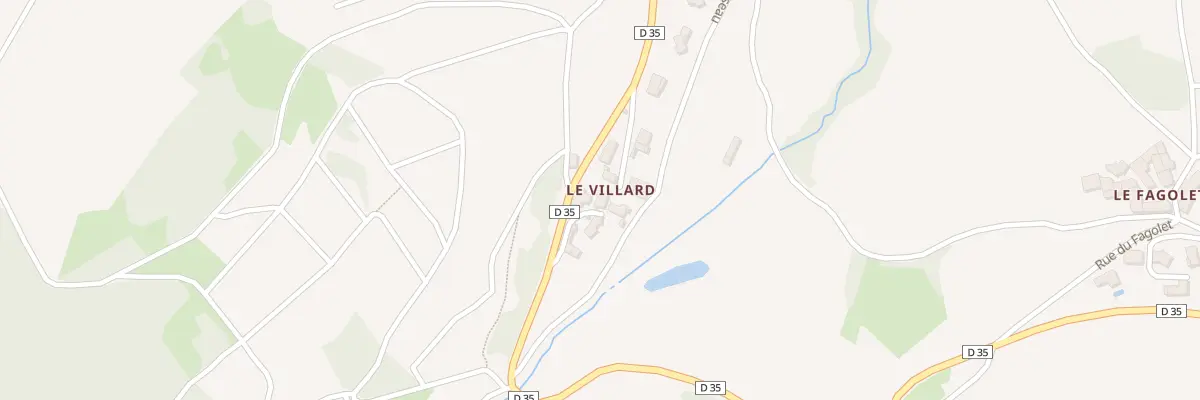 Plan du 61 Imp du Villard à Vaux-en-Beaujolais