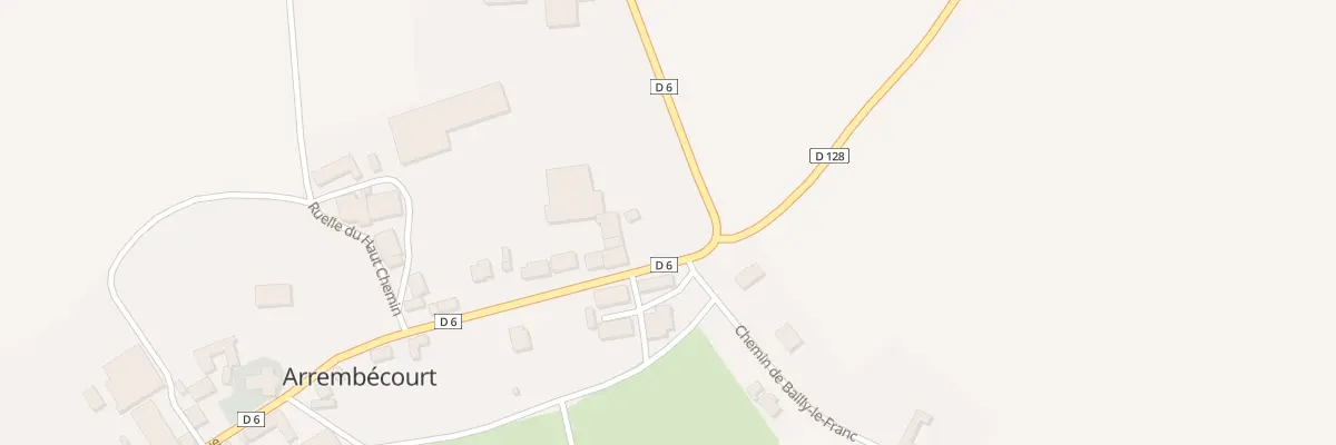 Plan du 23 Grande Rue à Arrembécourt