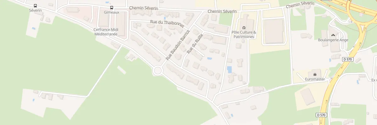 Plan du 40 Rue du Ruille Gimeaux à Arles