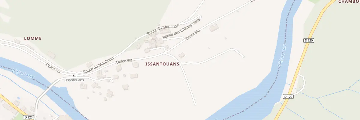 Plan du 5333 Issantouans à Saint-Michel-de-Chabrillanoux