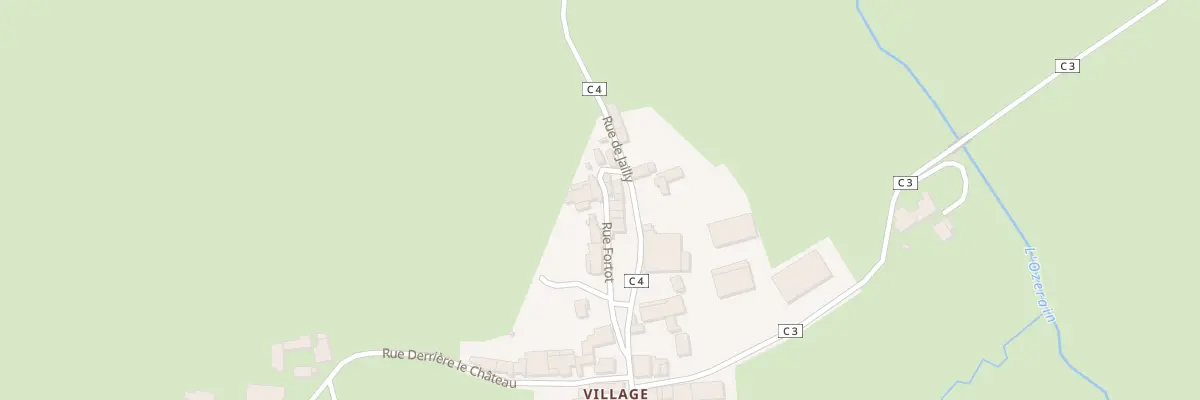 Plan du 9 Rue Fortot à Villeberny