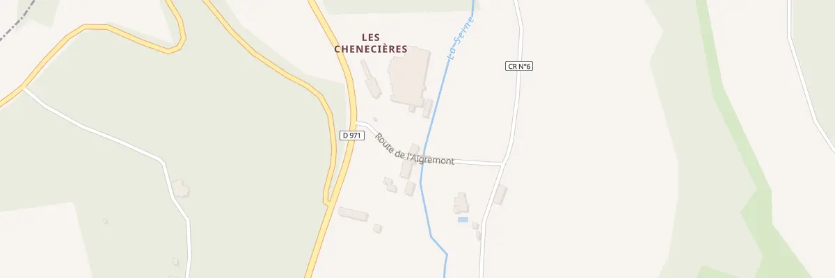 Plan du 5088 Les Chenecieres à Saint-Marc-sur-Seine