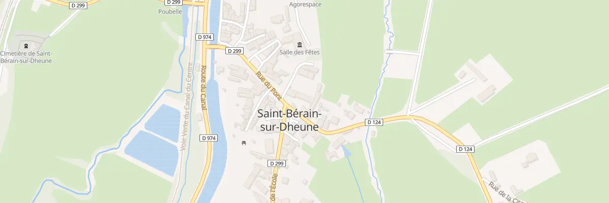 Plan du 3 Pl de l’Eglise à Saint-Bérain-sur-Dheune