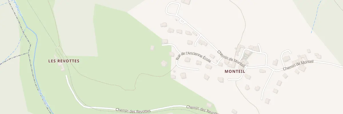 Plan du 170 Rue de l’Ancienne Ecole au Crestet