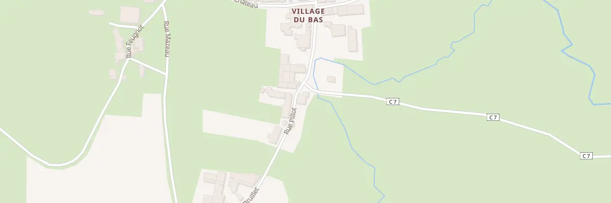 Plan du 4 Rue Pillot à Villeberny