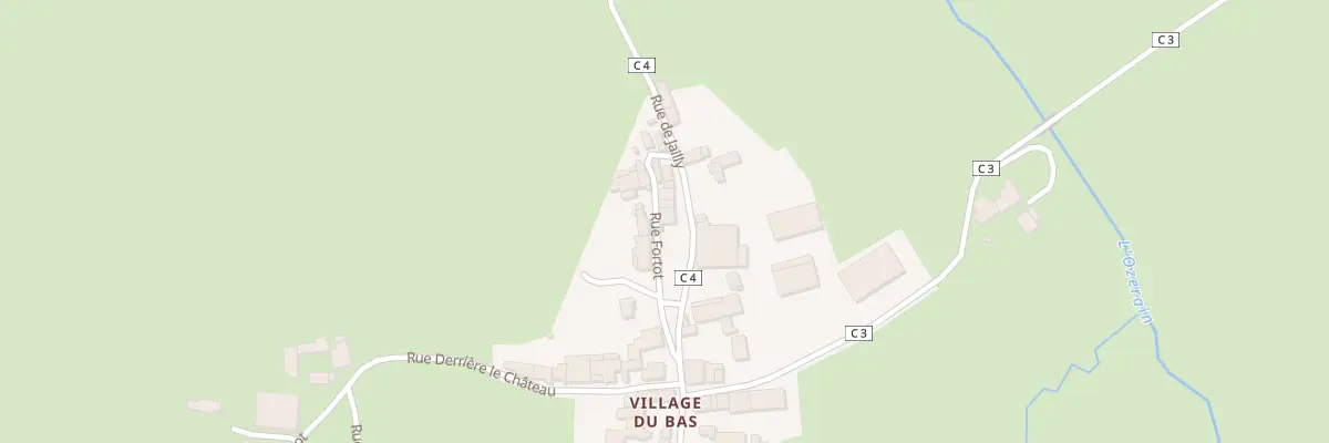 Plan du 3 Rue de Jailly à Villeberny