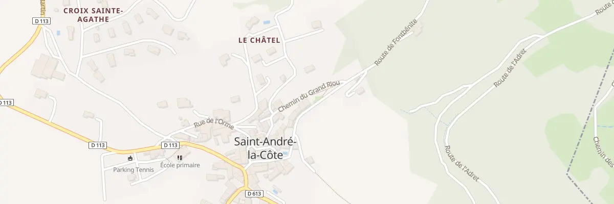Plan du 5041 Le Bourg à Saint-André-la-Côte