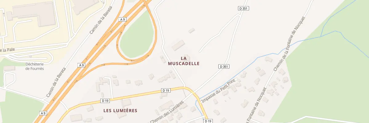 Plan du 5292 Imp Muscadelle à Fournès