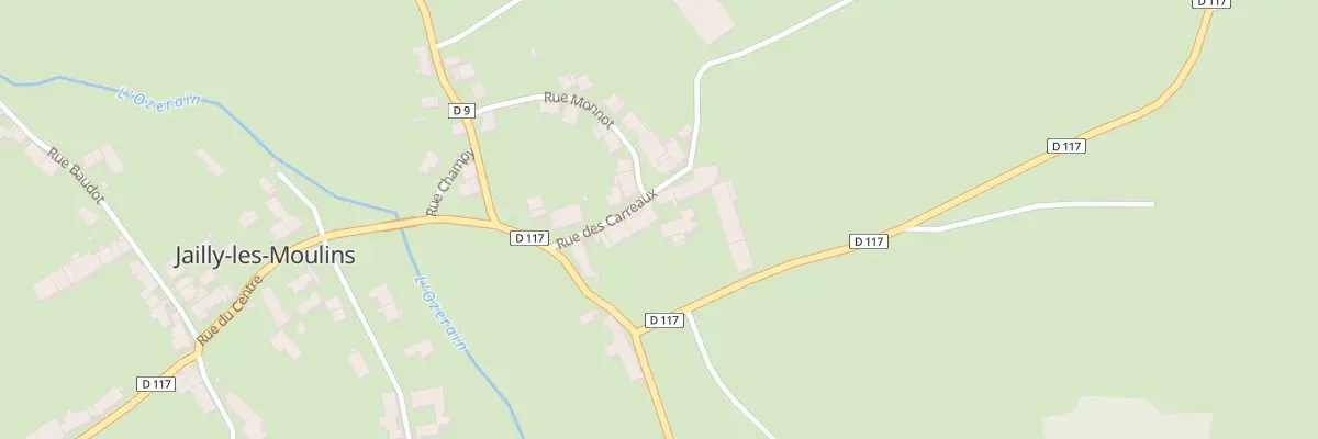 Plan du 3 Rue des Carreaux à Jailly-les-Moulins