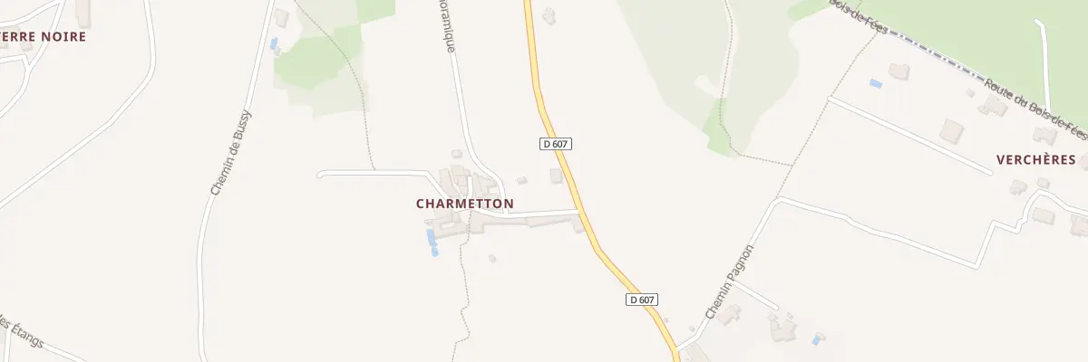 Plan du 5053 Charmetton à Moiré
