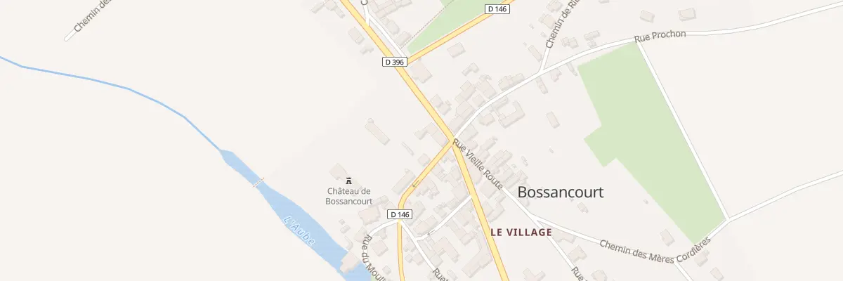 Plan du 9 Rue Grande Rue à Bossancourt