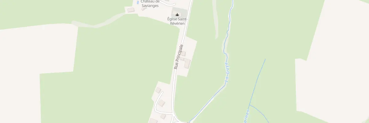 Plan du 5029 La Verchere Brenot à Savianges