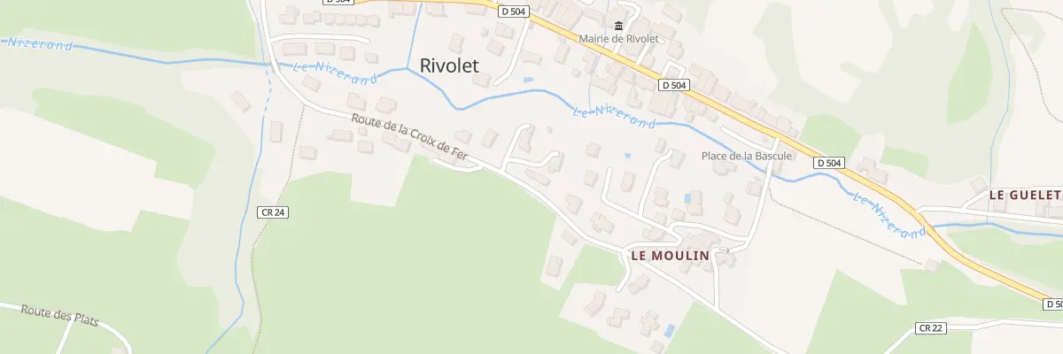 Plan du 5900 Le Moulin à Rivolet