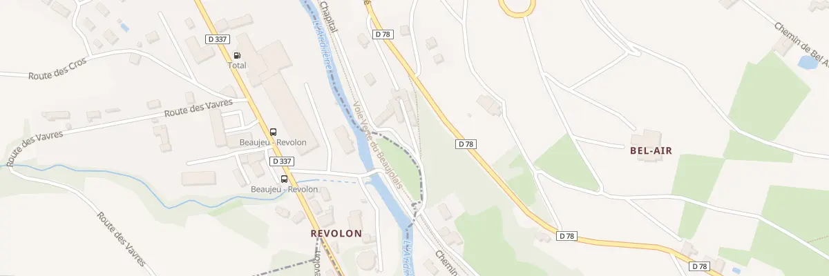 Plan du 62 Che du Chapital à Lantignié
