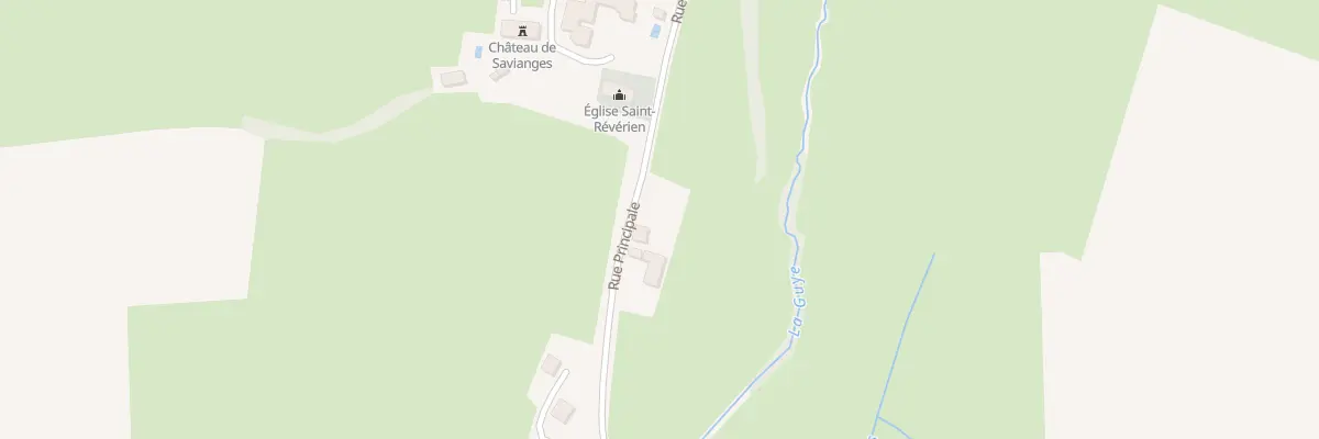 Plan du 5028 La Verchere Brenot à Savianges