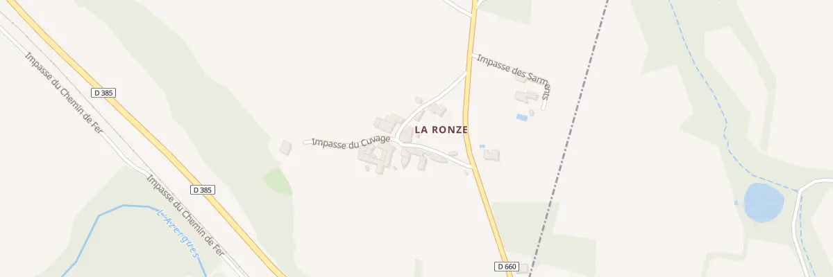 Plan du 5029 La Ronze au Breuil