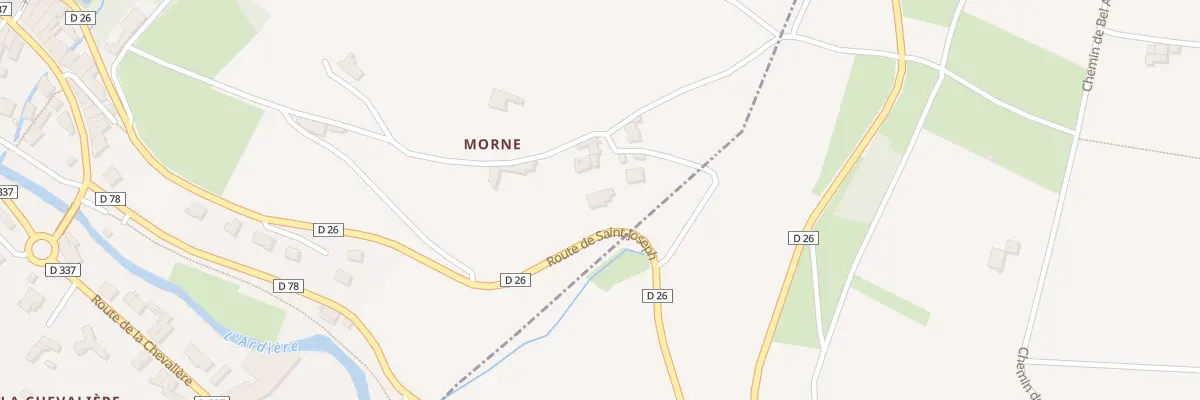 Plan du 5740 En Morne à Beaujeu