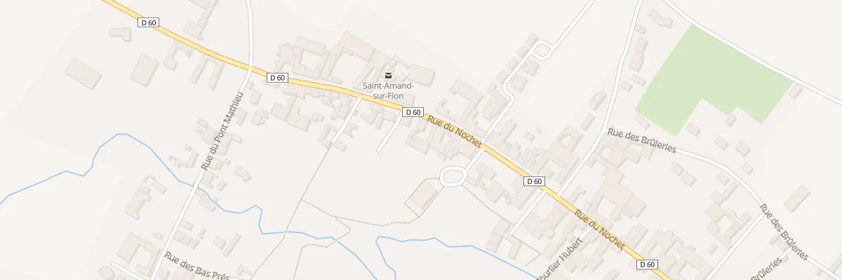 Plan du 34 Rue du Nochet à Saint-Amand-sur-Fion