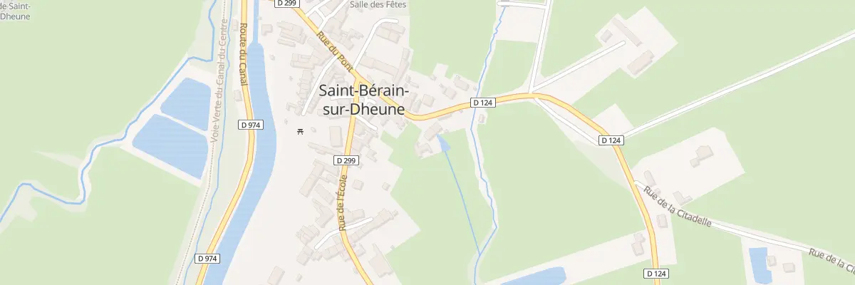 Plan du 4 Rte de la Vallée des Vaux à Saint-Bérain-sur-Dheune