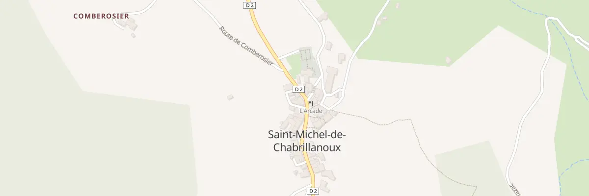 Plan du 5241 Le Village à Saint-Michel-de-Chabrillanoux