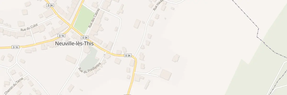 Plan du 6 Rue Haute à Neuville-lès-This