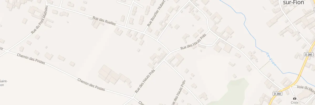 Plan du 6 Rue des Hauts Pres à Saint-Amand-sur-Fion