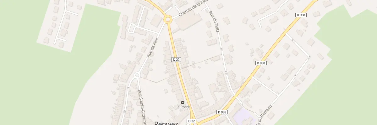 Plan du 32 Rue Charles de Gaulle à Renwez