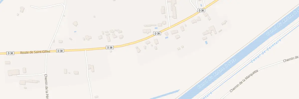 Plan du 3527 Rte de Saint-gilles à Beaucaire